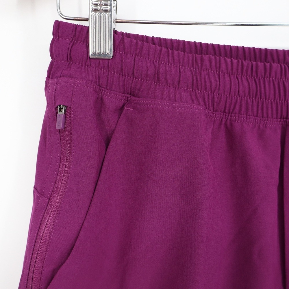 VRST Mens 5 All-In Lined Training Shorts Black Cherry Purple Small - Picture 4 of 8